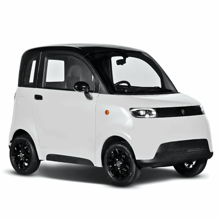 Location courte durée Simplici S1 blanche Voiture sans permis électrique