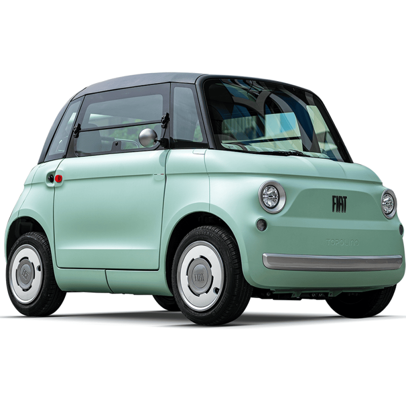 Location courte durée Fiat Topolino Voiture sans permis électrique